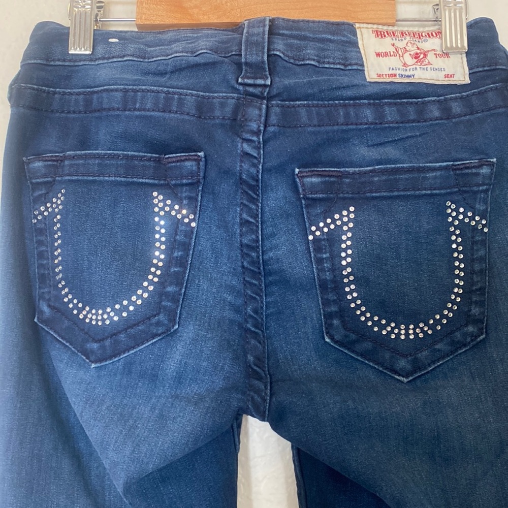 true religion Swarovski skinny jeans | size 26 - Picture 3 of 8